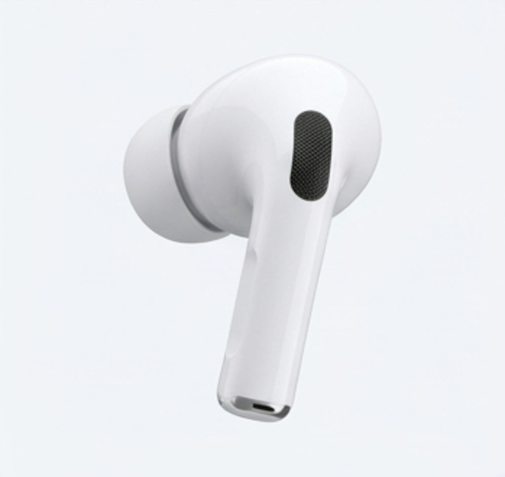 NISTH NB-S01 earbud side view showing in-ear tip and touch control stem